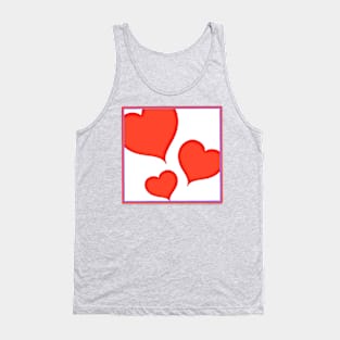 Peak into my heart Tank Top